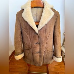 Knight Tailors Ltd vintage sheepskin coat.